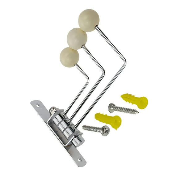 Rotating Wooden Bead Hook Purse Hanger Wall Mount Coat Rack Handbags Purses Hanging Swivel