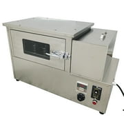 Rotational Pizza Oven Multipurpose Pizza Maker Toaster with 12 Cone Bases 110V Stainless Steel
