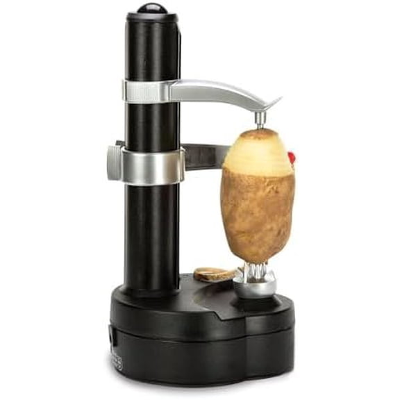 Rotato Express Electric Peeler - 2 Spare Blades - Safe & Easy to Use - Effortlessly Peels Vegetables and Fruit