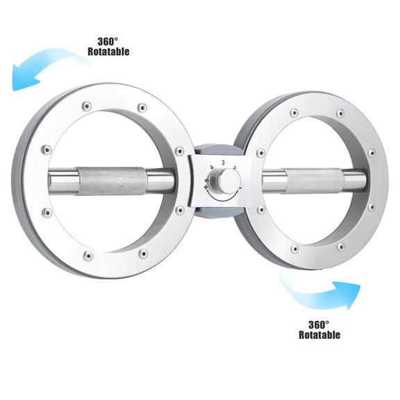 Rotator Machine with 12LB Resistance, Arm Workout Equipment for Men and Women, 5-Level Adjustable Forearm Trainer for Boxing, Shoulder Strength Training for Home Gym Workouts and Rehabilitation