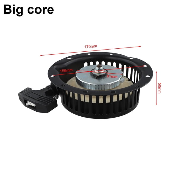 Rotavator Starter Kit Generator Recoil Starter Pull Starter For 170F/173F/170 Models (Large Core/Reverse)