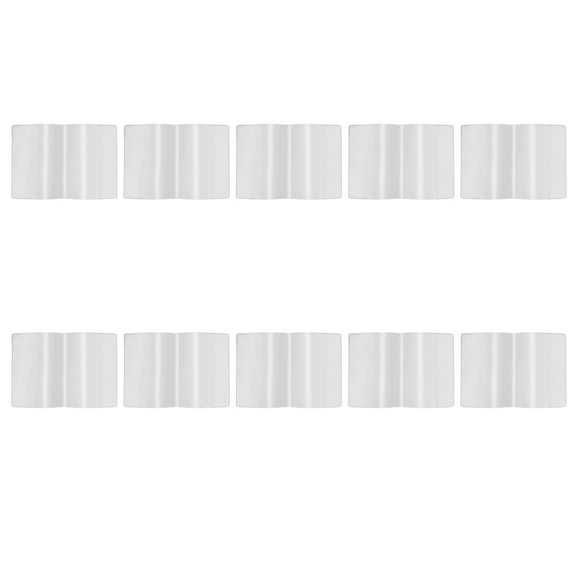 Rotective Case, Qyaukm 10Pc Rigid Print Protectors, Clear Hard Plastic Page Sheet Protectors, Hard Plastic Sleeves for Paper Photo Poster, Certificate Cover Set of Transparent Protective Case