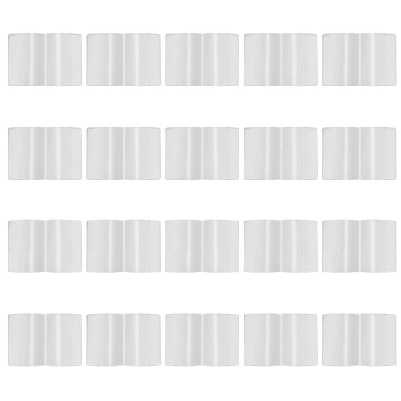 Rotective Case, Qyaukm 20Pc Rigid Print Protectors, Clear Hard Plastic Page Sheet Protectors, Hard Plastic Sleeves for Paper Photo Poster, Certificate Cover Set of Transparent Protective Case