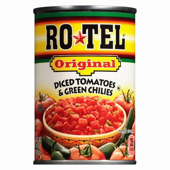 Rotel Diced Tomatoes & Green Chilies Original 10.0 oz Pack of 2