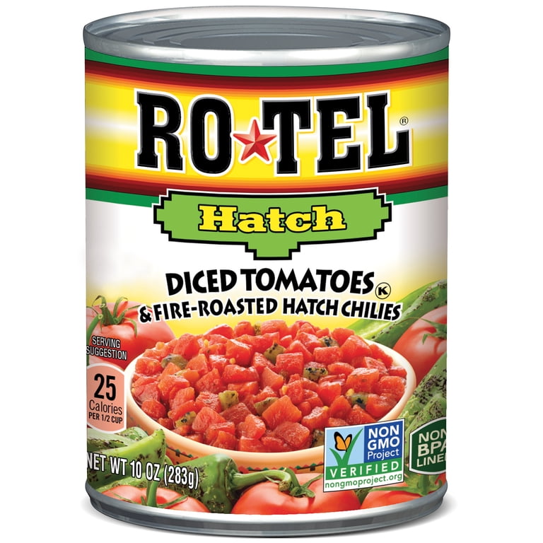◆大感謝祭!! ROTEL RHC-10 アッテネーター m0o8665 RO-TEL Hatch Diced Tomatoes and Fire Roasted Hatch Chilies, 10 oz