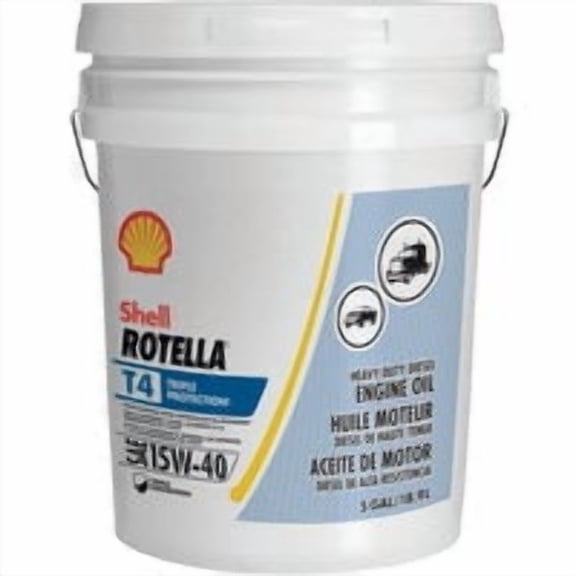 Sopus Products/Lubrication Rotella Shell T4 Triple Protection Motor Oil - Pack of 4