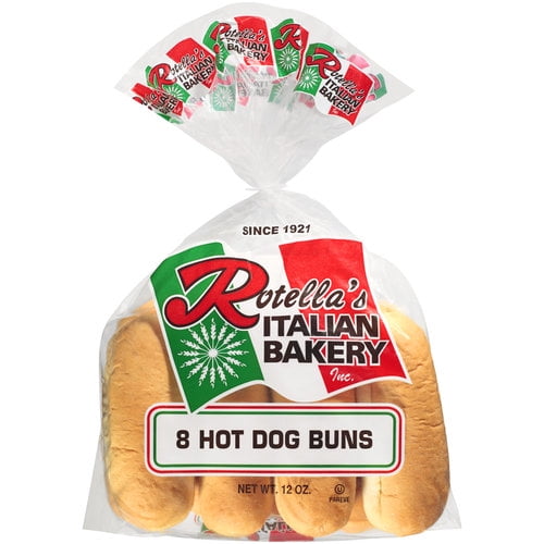 Rotella's Italian Bakery Hot Dog Buns, 8ct