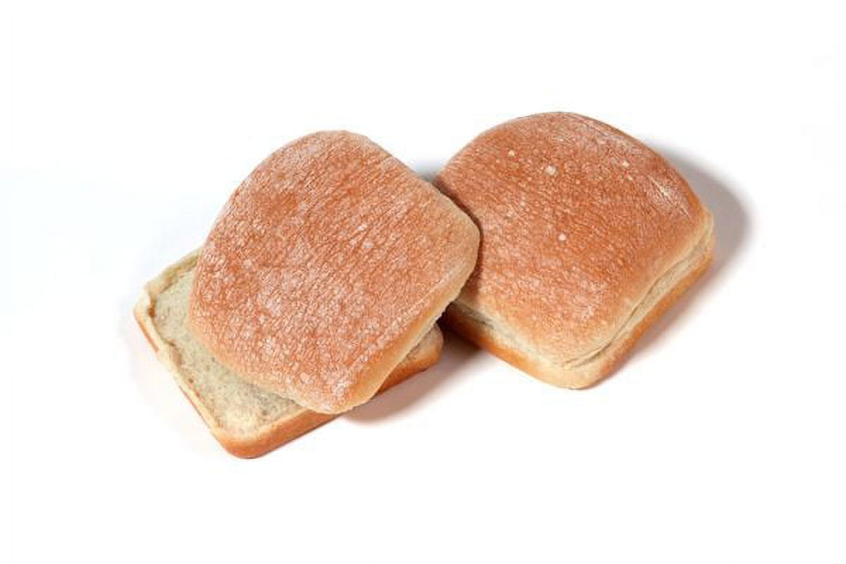 Rotella's Italian Bakery, Rotellas Square Sliced Ciabatta, 3 3/4 inch - 12 per Pack - 5 Packs per Case.