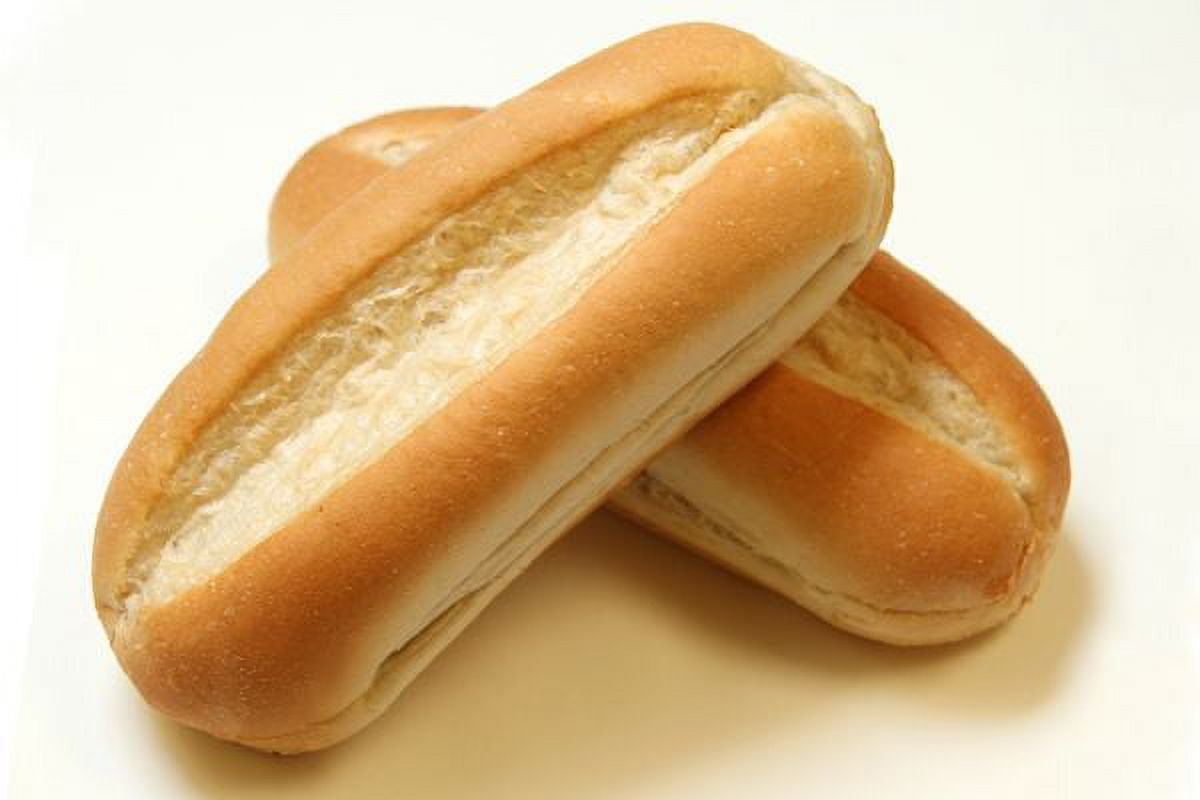 Rotellas Large Split Top Hinged Hoagie, 7.5 inch - 64 per case.