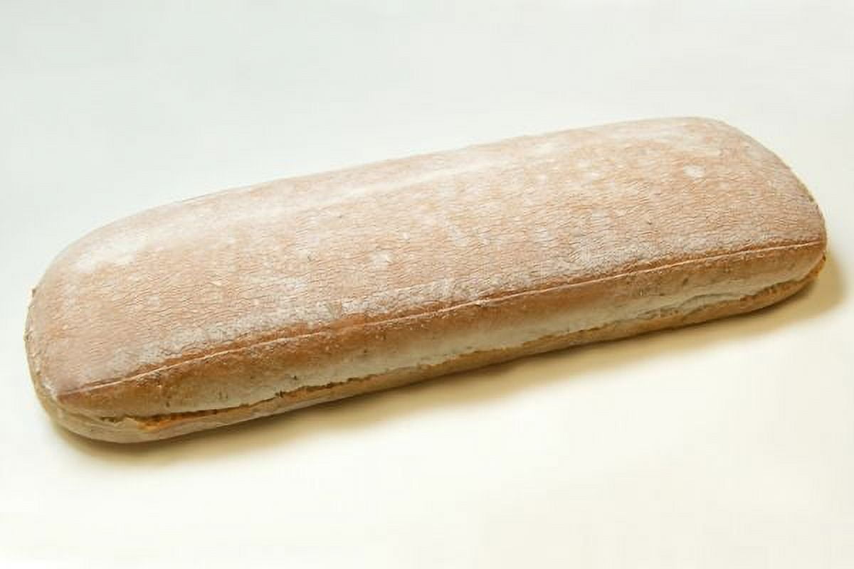 Rotellas White Rosemary Focaccia Ciabatta Line Bread Loaf, 15 inch - 10 per case.