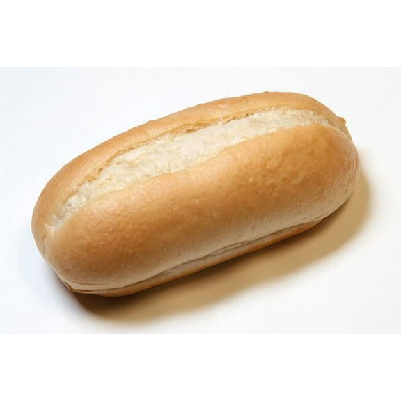 Rotellas White Sliced Split Top Hoagie, 5 inch - 6 per Pack - 9 Packs per case.