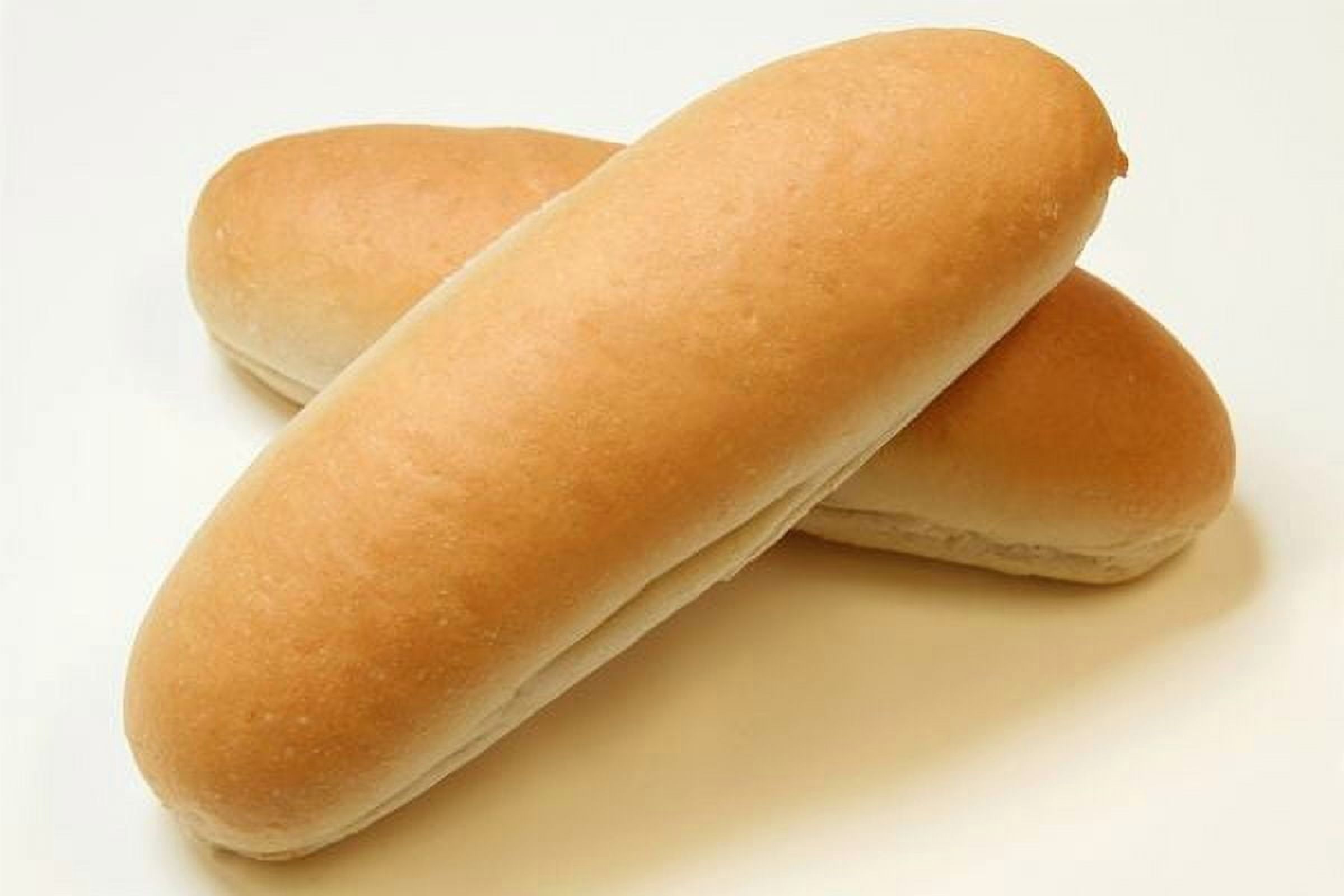 Rotellas White Solid Hoagie, 8 inch - 36 per case.