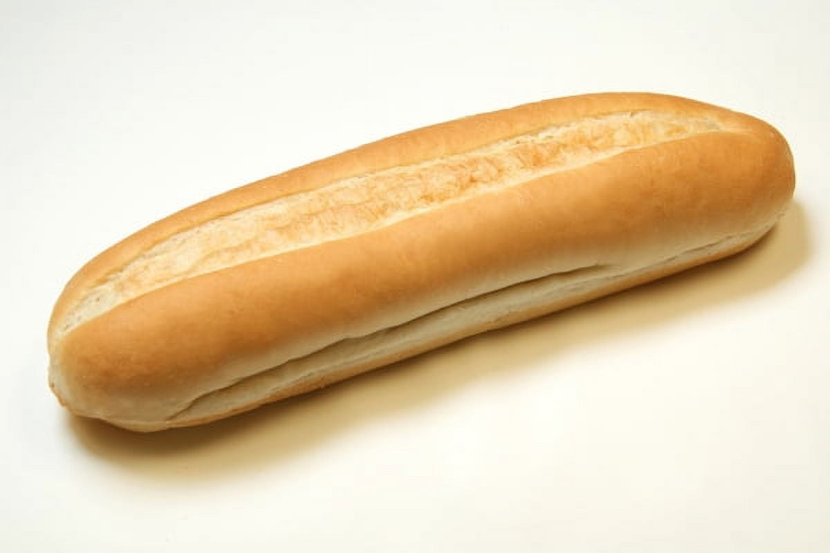 Rotellas White Sub Hoagie, 11 inch - 24 per case.