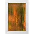thumbnail image 1 of Rotenberg, Nancy 10x14 White Modern Wood Framed Museum Art Print Titled - Michigan Reeds in autumn reflections in water, 1 of 4
