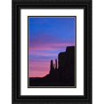 thumbnail image 1 of Rotenberg, Nancy 13x18 Black Ornate Wood Framed with Double Matting Museum Art Print Titled - UT, Monument Valley Three Sisters formation, 1 of 4