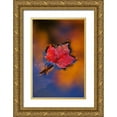 thumbnail image 1 of Rotenberg, Nancy 13x18 Gold Ornate Wood Framed with Double Matting Museum Art Print Titled - NH, White Mts, Maple Leaf in Fall Reflections, 1 of 4