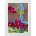 thumbnail image 1 of Rotenberg, Nancy 13x18 White Modern Wood Framed Museum Art Print Titled - PA, Luna moth on old window with cosmos flowers, 1 of 4