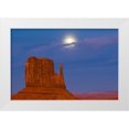 thumbnail image 1 of Rotenberg, Nancy 14x11 White Modern Wood Framed Museum Art Print Titled - UT, Monument Valley Mittens formation at sunset, 1 of 4