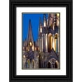 thumbnail image 1 of Rotenberg, Nancy 23x32 Black Ornate Wood Framed with Double Matting Museum Art Print Titled - Mexico, The Parroquia Church in The Jardin, 1 of 4
