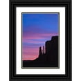 thumbnail image 1 of Rotenberg, Nancy 23x32 Black Ornate Wood Framed with Double Matting Museum Art Print Titled - UT, Monument Valley Three Sisters formation, 1 of 4