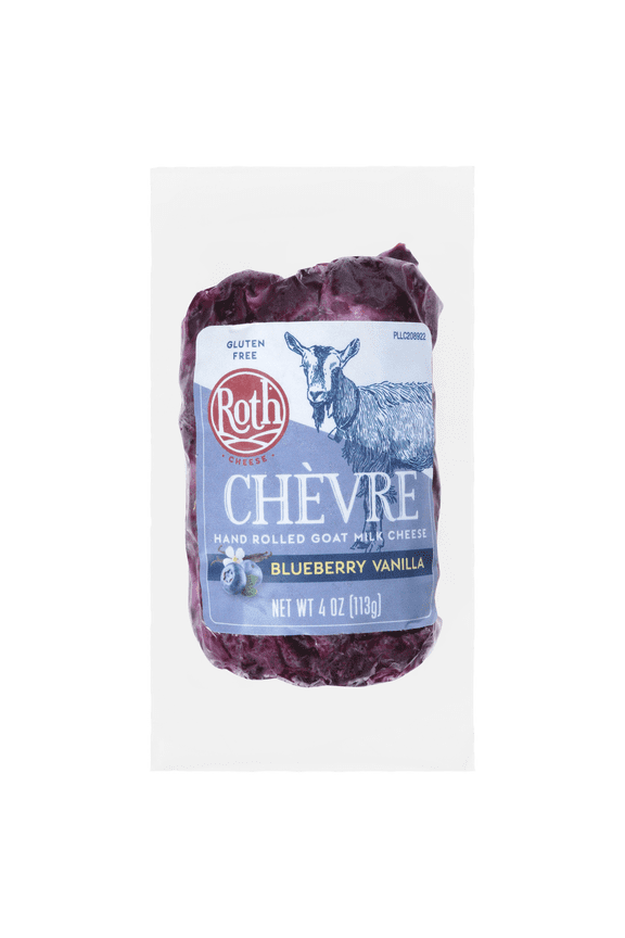 Chvre Blueberry Vanilla Fresh Goat Cheese Log 4 oz