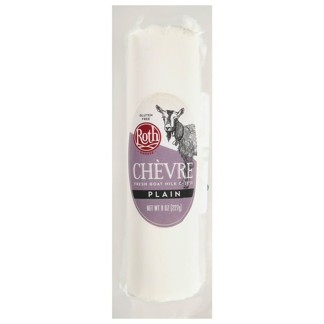 Roth Chèvre Plain Fresh Goat Cheese Log 8 oz