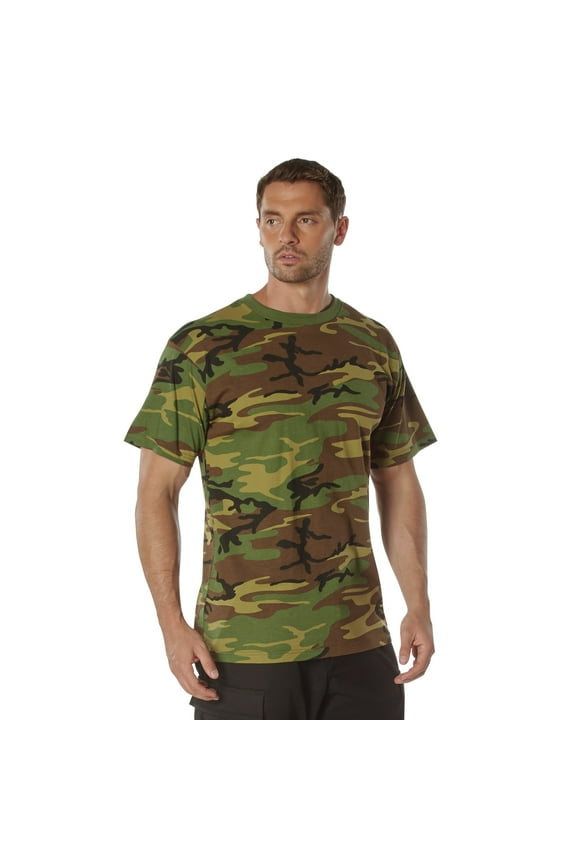 100% Cotton Camo T-Shirt