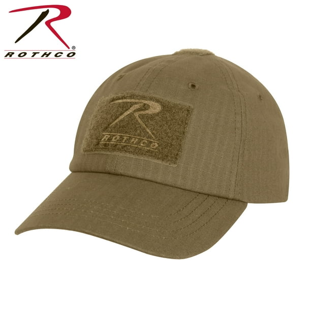 Coyote Brown Fitted Operator Hat Rothco 100% Cotton Rip Stop