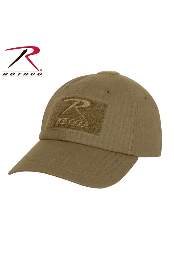 100% Cotton Rip Stop Operator Tactical Cap - Coyote Brown