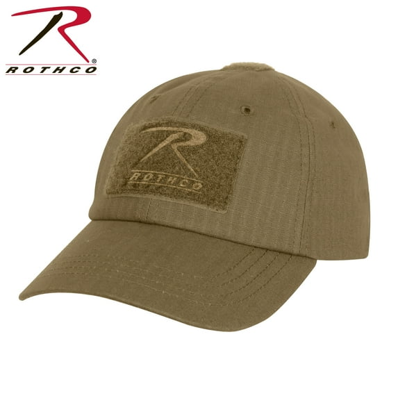 Rothco 100% Cotton Rip Stop Operator Tactical Cap - Coyote Brown