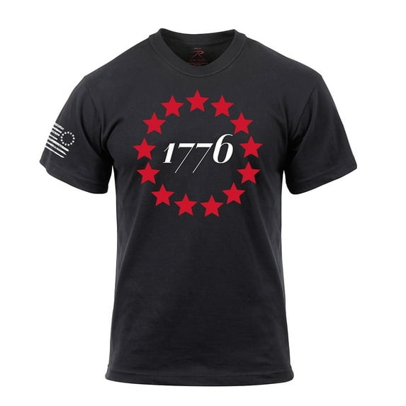 Rothco 1776 T-Shirt - Mens, Black, Medium