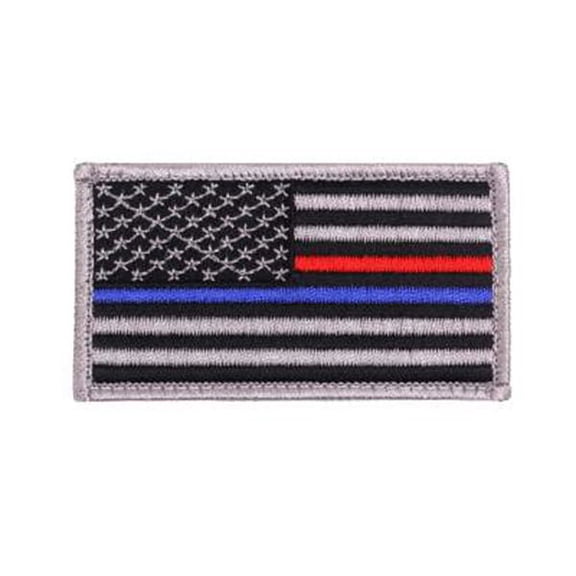 Rothco 18899 Thin Red and Blue Line US Flag Patch