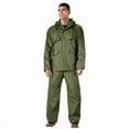 thumbnail image 1 of Rothco 15990 2 Piece Microlite PVC Rainsuit, Olive Drab - 2XL, 1 of 2