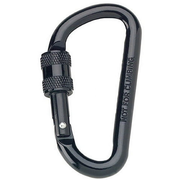 Rothco 294 Black 80mm Locking Carabiner