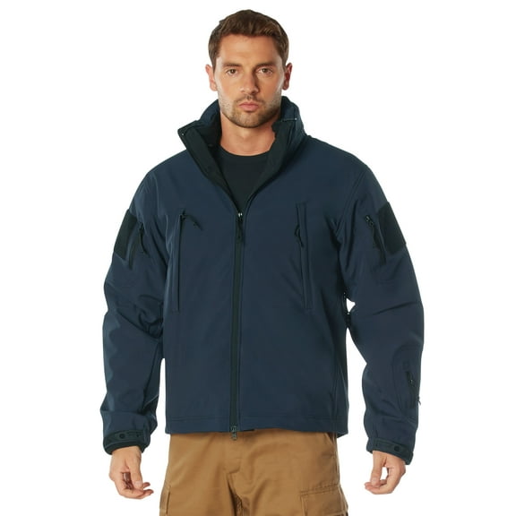 Rothco 3-in-1 Spec Ops Soft Shell Jacket,Midnight Navy Blue