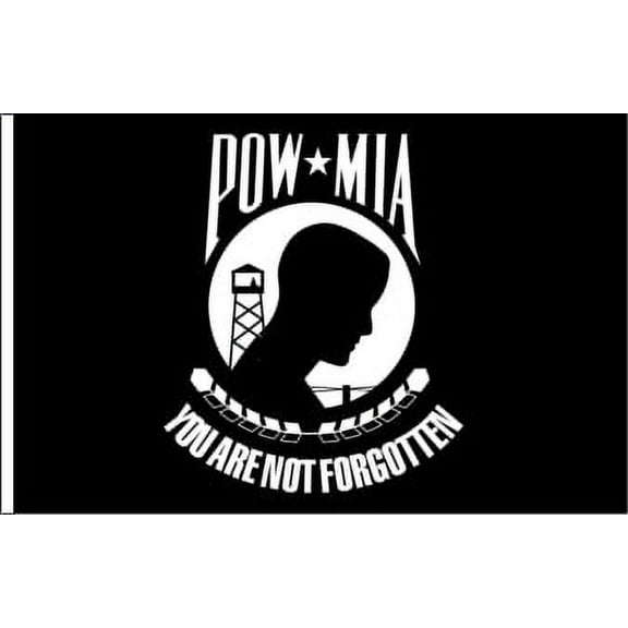 Rothco 3 x 5 Polyester POW/MIA You Are Not Forgotten Outdoor Flag