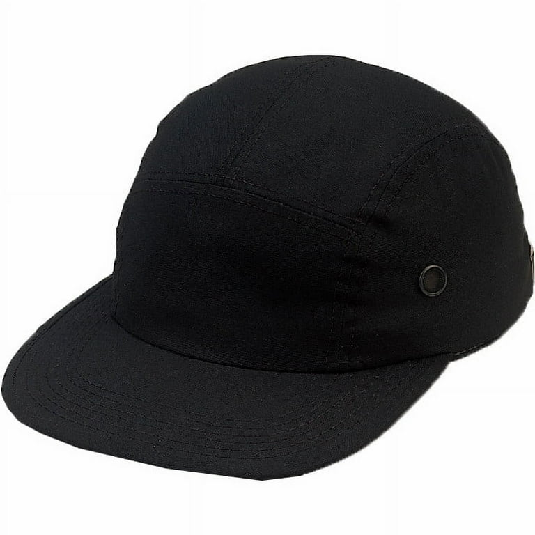 Rothco 5 Panel Rip-Stop Military Street Cap - Black - Walmart.com