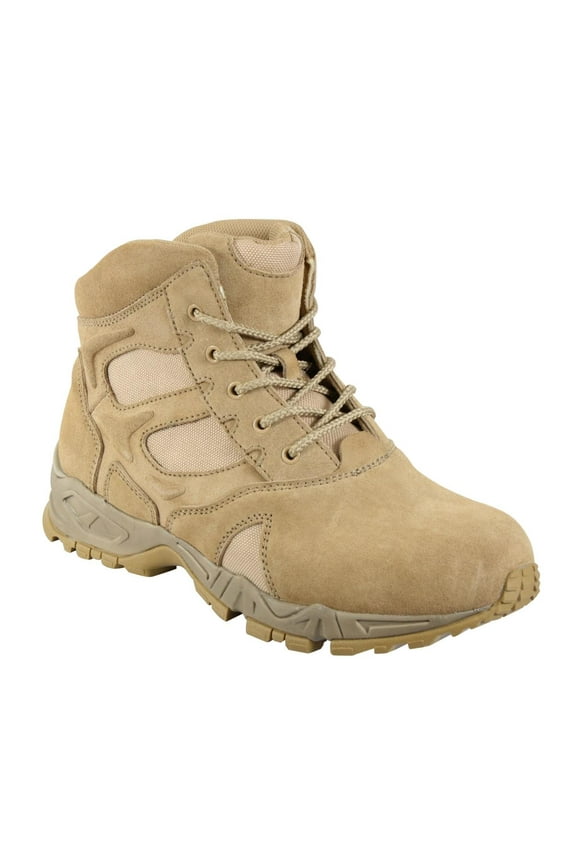 5368 6" Desert Tan Forced Entry Deployment Boot