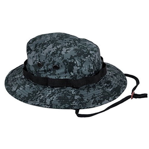 Rothco 15097 Digital Camo Boonie Hat, Midnight Digital Camo - Size 7