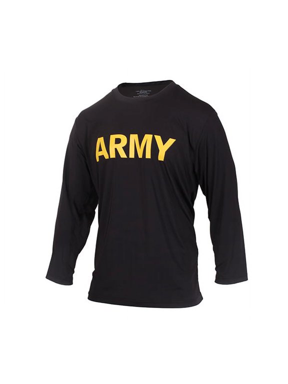16518 Long Sleeve Army Physical Training Shirt - 2XL