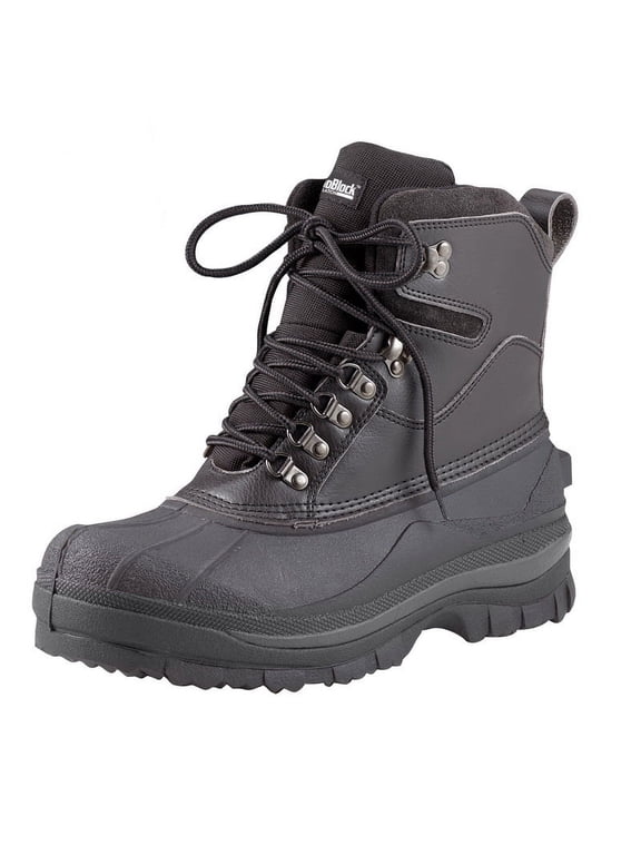 5659 8" Extreme Cold Weather Insulated Waterproof Hiking Boots, Black