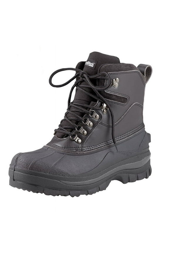 5659 8" Extreme Cold Weather Insulated Waterproof Hiking Boots, Black