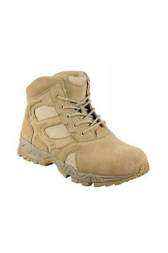 6 Inch Forced Entry Desert Tan Deployment Boot, 7, Regular, 5368-7-Regula