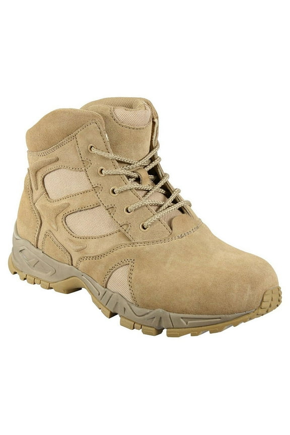 6 Inch Forced Entry Desert Tan Deployment Boot - Regular 8