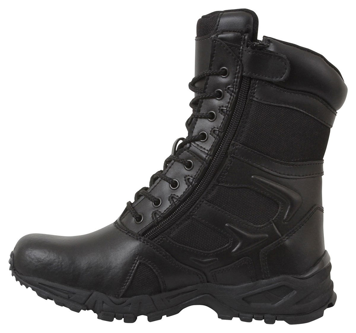 個人装備 ROTHCO US Military Boots with Zipper W8 Rothco 8