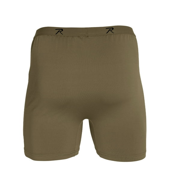 Rothco AR 670-1 Coyote Brown Moisture Wicking Performance Boxer Shorts