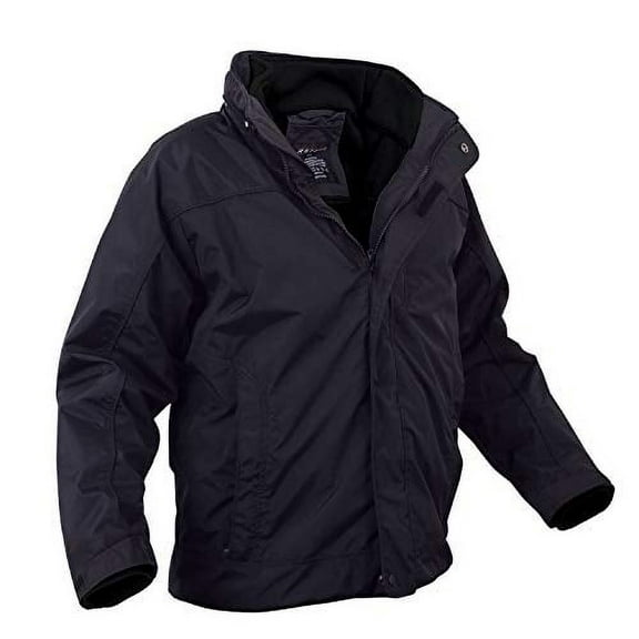 Rothco 18839 All Weather 3-in-1 Jacket, Midnight Navy Blue - 2XL