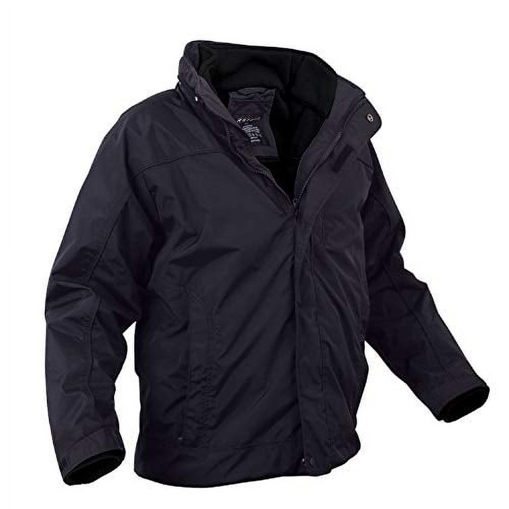 Rothco All Weather 3-in-1 Jacket, Midnight Navy Blue, L - image 1 of 6