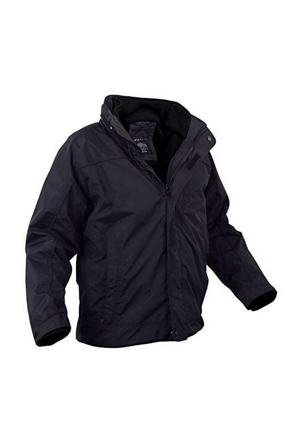 All Weather 3-in-1 Jacket, Midnight Navy Blue, L