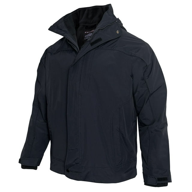 Rothco All Weather 3-in-1 Jacket, Midnight Navy Blue, S